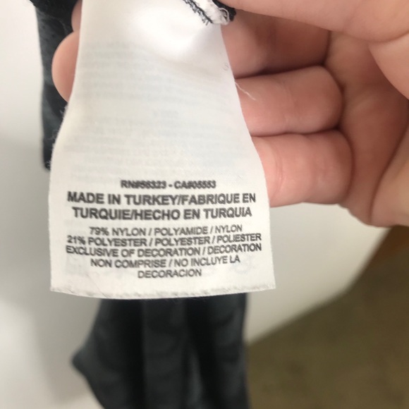 Nike Dry Fit Black Gray Camo Running Tee XS - Picture 4 of 8